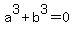 a%5E3%2Bb%5E3=0