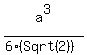 a%5E3%2F%286%28Sqrt%282%29%29%29