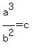 a%5E3%2Fb%5E2+=+c