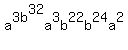 a%5E3+b%5E3+2a%5E3b%5E2+2b%5E2+4a%5E2