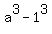 a%5E3-1%5E3