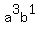 a%5E3b%5E1