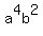 a%5E4b%5E2