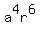 a%5E4r%5E6