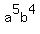 a%5E5b%5E4