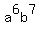 a%5E6b%5E7