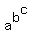 a%5Eb%5Ec