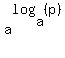 a%5Elog%28a%2C+%28p%29%29