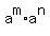 a%5Em%2Aa%5En