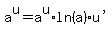 a%5Eu=a%5Eu%2Aln%28a%29%2A%22u%27%22