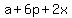 a+%2B+6p+%2B+2x