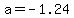 a+=+-1.24