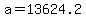 a+=+13624.2