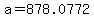 a+=+878.0772