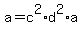 a+=+c%5E2%2Ad%5E2%2Aa
