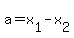 a+=+x%5B1%5D-x%5B2%5D
