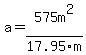 a+=575m%5E2%2F17.95m