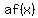 a+f+%28x%29