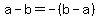 a-b=-%28b-a%29