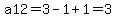 a12=3-1%2B1=3