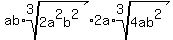 ab%2Aroot%283%2C2a%5E2b%5E2%29%2A2a%2Aroot%283%2C4ab%5E2%29