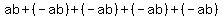 ab%2B%28-ab%29%2B%28-ab%29%2B%28-ab%29%2B%28-ab%29
