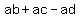 ab%2Bac-ad