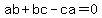 ab%2Bbc-ca=0