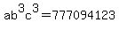 ab%5E3c%5E3+=+777094123
