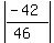 abs%28%28-42%29%2F%2846%29%29