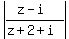 abs%28%28z-i%29%2F%28z%2B2%2Bi%29%29