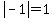 abs%28-1%29=1