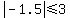 abs%28-1.5%29+%3C=+3