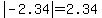 abs%28-2.34%29=2.34