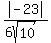 abs%28-23%29%2F%286sqrt%2810%29%29