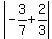 abs%28-3%2F7+%2B+2%2F3%29
