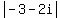 abs%28-3-2i%29