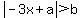 abs%28-3x%2Ba%29%3Eb