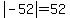 abs%28-52%29+=+52