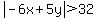 abs%28-6x%2B5y%29%3E32