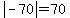 abs%28-70%29=70