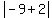 abs%28-9%2B2%29