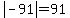 abs%28-91%29=91