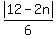 abs%2812-2n%29%2F6