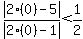 abs%282%280%29-5%29%2Fabs%282%280%29-1%29%3C1%2F2