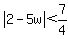 abs%282-5w%29%3C7%2F4