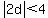 abs%282d%29%3C4