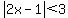 abs%282x-1%29%3C3