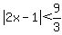 abs%282x-1%29%3C9%2F3