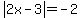abs%282x-3%29=-2